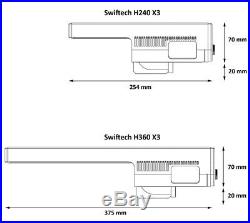 Swiftech Drive X3 Triple Fan Radaiator AIO Liquid CPU Cooling Kit, H360X3