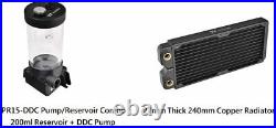 Thermaltake Pacific C240 Ddc Res/Pump 5V Sync Copper Radiator Cooling kit
