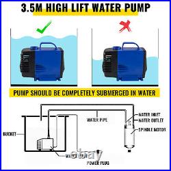 VEVOR CNC Water Cooled Spindle Motor Kit 2.2KW 220V VFD Clamp Pump Pipe Collet