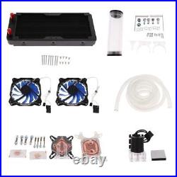 Water Cooling Kit For CPU GPU 240mm Graphics Copper Radiator