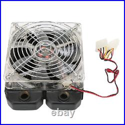 Water Cooling Kit For PC 120mm Heat Sink CPU Water Block LED Fan DIY