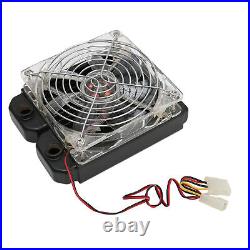 Water Cooling Kit For PC 120mm Heat Sink CPU Water Block LED Fan DIY