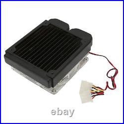 Water Cooling Kit For PC 120mm Heat Sink CPU Water Block LED Fan DIY