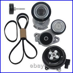 Water Pump + Belt + Tensioner Kit for Seat Alhambra Skoda Fabia VW Golf Jetta