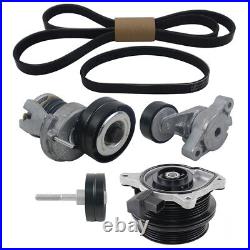 Water Pump + Belt + Tensioner Kit for VW Golf Passat Tiguan Touran Seat 1.4 TSI