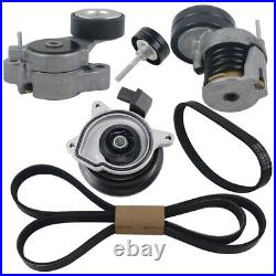 Water Pump + Belt + Tensioner Kit for VW Golf Passat Tiguan Touran Seat 1.4 TSI