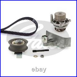 Water Pump & Timing Belt Kit Cooling System Fits Audi A4 A6 GATES KP85491XS-2