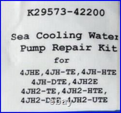 Yanmar 4JH Sea Water Cooling Water Pump Repair Kit, K29573-42201, K29573-42200